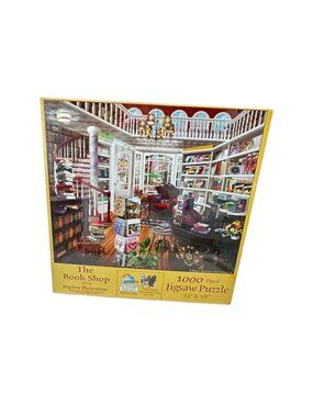 Sunsout Puzzle Book Shop Jig Saw 1000 pieces Delightful New